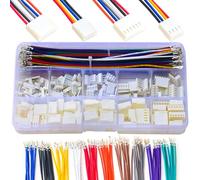 yoeruyo Yoeruyo Molex Connector Kit KK 2.5mm Pitch Connector with Premium 22AWG Pre-Crimped Cables,Molex KK-254 MX 2.54mm Male Female Connector 2/3/4/5/6/7/8/9/10 Pin KF2510 Housing (MX2.54-2510)
