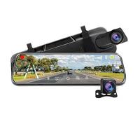 Yofab 10” Dash Cam Front and Rear for Ford F150 Lightning 2022 2023 2024, 2K+1080P 32G Night Vision Dashcam, 170°Wide Angle Parking Assistance, Full Touch Screen Loop Recording,B 2K+1080P+WIFI