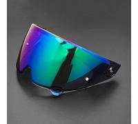YOFAB Motorcycle Helmet Visor Replacement for RUROC ATLAS 3.0 4.0, Full Face Helmet Shield, Anti-Scratch & Windproof Motorcycle Helmet Lens for Cycling or Touring,G Colorful