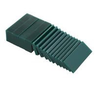 YOFAPA 15 PCS Carving Wax Blocks, Carving Wax Set for DIY Crafts, Casting Jewelry Molding Tools Mold Sculpting Green Wax Slices
