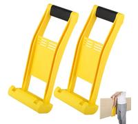 YOFAPA 2 Pcs Plasterboard Carriers, Plastic Drywall Carrying Handles, Panel Carrier Tool with 80KG Load-Bearing Capacity, Non-slip Plywood Lifting Tools