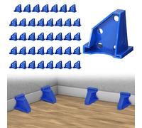 YOFAPA 40 Pcs Flooring Spacers, Laminate Wood Flooring Tool Kit with 1/4" & 1/2" Gap, Floor Installation Tools for Wood, Vinyl Plank, Hardwood, Bamboo, LVT, Subfloor Panels