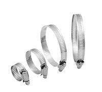 YOFASEN 12Pcs Hose Clamp - Adjustable Hose Clips 6-165mm Range Stainless Steel Worm Drive Pipe Clips Water Gas Silicone Tube Automotive Applications, 6-12mm
