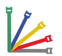 YOFASEN 50pcs Cable Strap Colorful - 12x200mm Cord Cable Management Cable Ties Reusable - Wires Organizer Cable Ties Tidy Wrap