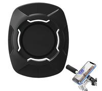 YOFDAL Universal Quad Lock Compatible Adapter - Quick Mount for Smartphones, Motorbikes, Bicycles, Cars and Accessories, Black