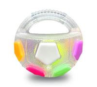 YoFellas Dog Toy Ball with Handle - Durable Squeaky Fetch Ball for Medium & Large Dogs, Floating Interactive Chew Toy for Water Play, Training & Outdoor Games