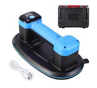 Yofidra Electric Vacuum Suction Cup Lifter - 300kg/600lbs Suction Power, LCD Display for Power/Battery 4000mAh USB/Type-C, LED Light, for Glass/Marble/Tile/Granite/Car Windshield