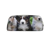 YOFIEN Australian Shepherd 1 Pencil Case for Girls, Pen Pouch Organizer Pencil Bag with Zipper