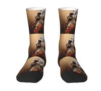 YOFIEN English Setter Autumn Pets Puppy Dogs English,Men's Moisture Wicking Breathable Cusioned Crew Socks for women