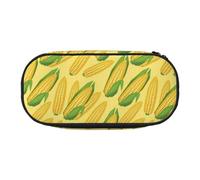 YOFIEN Fresh Ripe Corn Cobs,Small Pencil Case Large Capacity Pencil Pouch Office Stationery Organizer