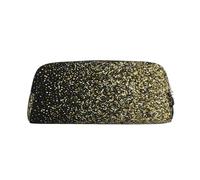 YOFIEN Gold Glitter Pattern Esp10 Abstract Pencil Case for Girls, Pen Pouch Organizer Pencil Bag with Zipper