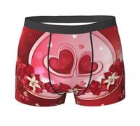 YOFIEN Happy Valentine'S Day (1),Men's Underwear Boxer Briefs Comfort Soft Stretch for Man Multicolour