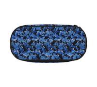 YOFIEN Killer Whales Orcas Sea,Small Pencil Case Large Capacity Pencil Pouch Office Stationery Organizer
