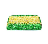 YOFIEN LGBT Sparkle Glitter Pride Flag Pencil Case for Girls, Pen Pouch Organizer Pencil Bag with Zipper