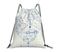 YOFIEN Love Physics Water Drawstring Backpack Resistant String Bag for Women Men Sports Gym Sackpack