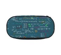 YOFIEN Mathematical Formula Printed,Small Pencil Case Large Capacity Pencil Pouch Office Stationery Organizer