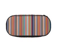 YOFIEN Multi Coloured Stripes,Small Pencil Case Large Capacity Pencil Pouch Office Stationery Organizer