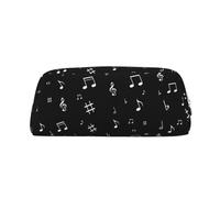 YOFIEN Music Note Piano Pencil Case for Girls, Pen Pouch Organizer Pencil Bag with Zipper