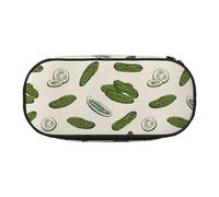 YOFIEN Pickles Or Pickled Cucumbers,Small Pencil Case Large Capacity Pencil Pouch Office Stationery Organizer