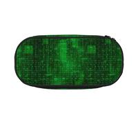 YOFIEN Programmer Binary Data Coding,Small Pencil Case Large Capacity Pencil Pouch Office Stationery Organizer