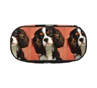 YOFIEN Shih Tzu Dog Long Ear Puppy Animal Pet Design,Small Pencil Case Large Capacity Pencil Pouch Office Stationery Organizer
