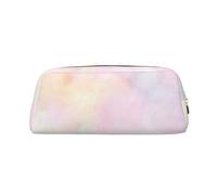 YOFIEN Soft Pastel Bright Colored Calm Abstract The Arts Pencil Case for Girls, Pen Pouch Organizer Pencil Bag with Zipper