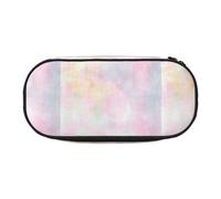 YOFIEN Soft Pastel Bright Colored The Arts,Small Pencil Case Large Capacity Pencil Pouch Office Stationery Organizer