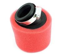 YOFMOO Air Filter 35mm Red Angled Double Foam Pod Compatible with 50cc 70cc 90cc 110cc 125cc Motorcycle Yamaha Suzuki ATV Quad Scooter Go Kart Moped Pit Dirt Bike Racing Bike Universal Performance