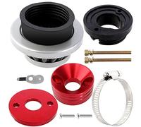 YOFMOO Air filter 42mm 43mm 44mm Adapter Velocity Stack for 33cc 43cc 47cc 49cc 50cc 52cc Minimoto 2-stroke Dirt Mini Pocket Bike Kids ATV Go Kart Big Foot Goped Blad Gas Powered Scooter X1 X2 X3 X6