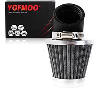 YOFMOO Air Filter Cleaner 38mm 39mm 40mm 1.5inch 45 Degree Angled for 50cc - 90cc 110cc 125cc 150cc 200cc Motorcycle ATV Quad Scooter Moped Chopper Pit Dirt Pocket Mini Super Bike GY6 CB750
