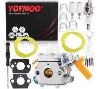 YOFMOO C1U-H60 Carburetor Compatible with Ryobi Homelite SS30 SS26 CS30 Weed Edger 25cc 26cc 30cc Leaf Blower 3074504 308054003 308054004 308054008 308054012 308054015 308054028 308054032 985624001