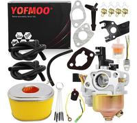 YOFMOO Carburetor Air Filter Kit Compatible for GX140 GX160 GX168 GX168F GX200 5HP 5.5HP 6.5HP Engine WP20X WP30X WMP20X EG1400 EG2200X EZ2500 WT20X HS522 HS55 HS521 Baja Warrior Heat Mb165 Mb200