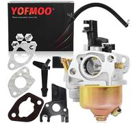 YOFMOO Carburetor for GX140 GX160 5.5hp GX200 6.5hp Engine Generator Pressure Washer Kart Lawn Mower Carb with Gasket Intake Manifold Hose Choke Lever 16100-ZH8-W61 Carb