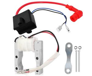 YOFMOO CDI Ignition Coil Magneto Coil for 49cc 50cc 60cc 66cc 70cc 80cc 2-stroke Engines Motorized Bicycle Motor Bike ATV Quad Scooter 2-Wire High Performance