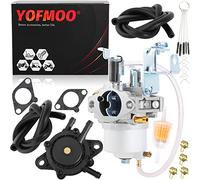 YOFMOO G16 G17 G18 G19 G20 Carburetor Compatible with Yamaha Golf Cart JN6-14101-14 JN6-14101-15 JN3-14101-00 JN6-14101-10 JN6-13567-00 17557 17555 Gas Club Car 4-Cycle Drive Engine Carb 1996-2002
