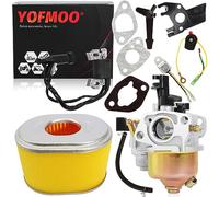 YOFMOO GX160 GX200 Carburetor Ignition Coil for 5.5HP 6.5HP Engine Lawn Mower Generator Water Pump Carb