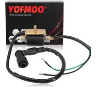 YOFMOO Ignition Coil HT Lead Cap 2-Wire for 50cc 70cc 90cc 110cc 125cc 4-stroke ATV Pit Dirt Bike Go Kart Quad Buggy Chinese XR50 CRF50 Clones