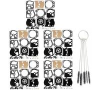 YOFMOO K10-WAT Carburetor Rebuild Repair Kit Compatible with WA WT Series 2-Cycle Carb String Trimmer Blower Chainsaw Poulan Weedeater Ryobi Ryan IDC Homelite Lawnboy Toro Pack for 5