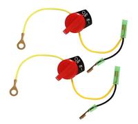 YOFMOO On/Off Engine Stop Kill Switch Control for GX100 GX110 GX120 GX160 GX200 GX240 GX270 GX340 GX390 WT30XK4 WT40XK3 36100-883-005 36100-ZE1-015 36100-ZF6-P81 36100-ZF6-P82 Pack of 2