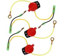 YOFMOO On/Off Engine Stop Kill Switch Control for GX110 GX120 GX160 GX200 GX240 GX270 GX340 GX390 ED1000 EZ1400 Go Kart Bike Lawn Mower Welder Pump Snow Throwers Garden Tractor Pack of 3