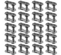 YOFMOO Pack of 20 420 Drive Chain Repair Master Connector Split Link Compatible for 50cc 66cc 70cc 80cc 90cc 110cc 125cc ATV Quad Scooter Motorcycle Go Kart Moped Pit Dirt Pocket Mini Bike CRF50