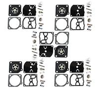 YOFMOO Pack of 5 Carburetor Rebuild Set Repair Kit Compatible for Stihl FS106 FS108 FS120 FS200 FS250 FS300 FS350 FS400 FS450 Zama RB-40 RB-85 C1Q-S33 S34 S35 S36 SK5 SK6 SK7