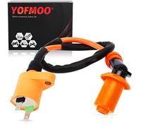 YOFMOO Performance Ignition Coil for GY6 50cc - 90cc 110cc 125cc 150cc 4-stroke Engine Motorcycle Scooter ATV Go Kart Moped Quad Pit Dirt Racing Bike QMJ157 QMI157 QMJ152 Roketa Sunl Baja