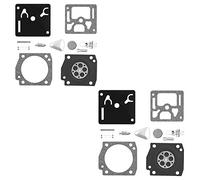 YOFMOO RB-31 Carburetor Rebuild Kit Compatible with 034 MS340 036 MS360 044 Zama C3A S4A S4B S4C S19 S25 S26 S27 S27A S27B S27C S27D S31 S31A S31B S31C S31D S38 S39 S39A Carb Repair Set Pack of 2