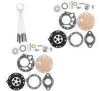 YOFMOO RB-42 Carburetor Rebuild Kit Compatible with Zama 08 08S 070 090 TS350 TS360 AVS LA-S6 Tillotson HL-293B 293C 293E 293F 314G 323A Golf Carb Repair Set Pack of 2