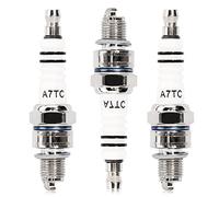 YOFMOO Spark Plug A7TC for GY6 50cc 70cc 90cc 110cc 125cc 150cc ATVs Scooter Pit Dirt Pocket Racing Bike Moped Go Kart Quad 4 Wheeler Buggy TaoTao Buyang Roketa Sunl Baja Kymco Coolsport Pack of 3