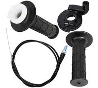 YOFMOO Twist Throttle Accelerator Grip Cable for Pit Dirt Mini Bike Quad ATV 50cc 70cc 90cc 110cc 125cc 150cc - 190cc 4-Stroke bike XR50 XR70 CRF50 CRF70 7/8inch 22mm Handlebar