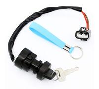 YOFMOO YFM400 YFZ450R YFM700 Ignition Key Switch Compatible with Yamaha Big Bear 400 Raptor 700 700R YFM400F YFM400FB YFM700R YFM700RSE YFZ450RSE YFZ450RW YFZ450X ATV 4SH-82510-00-00 01-00 ATV Bike