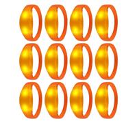 YOFOBU 12 Pcs LED Glow Bracelets Sound Activated Flashing Light Up Bracelet for New Years Eve Glow in the Dark Party Supplies Christmas Party Favors Birthday Gift Carnival Concerts Night Events