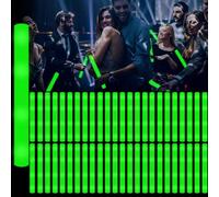 YOFOBU 60Pack LED Glow Foam Sticks Bulk,Light Up Glow Sticks with 3 Flashing Modes,Green Glow Wands Party Pack,Glow In The Dark Party Supplies for Halloween,Christmas,St.Patrick,Easter,Birthday